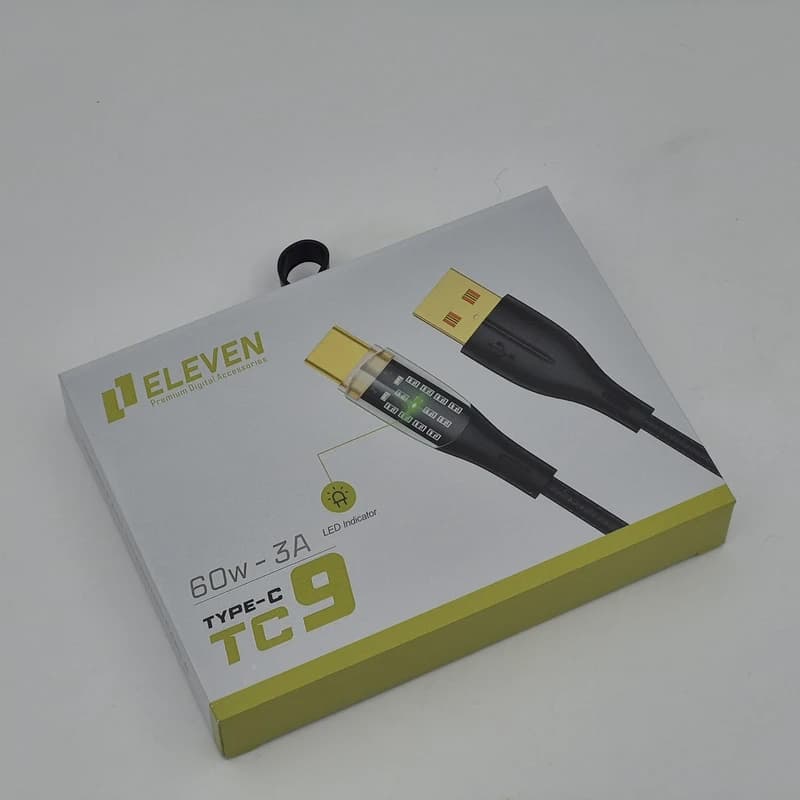 کابل تبدیل USB به USB-C ایلون مدل TC9 طول 1 متر — تصویر ۴