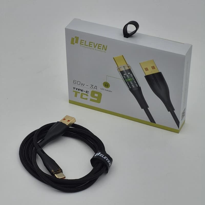 کابل تبدیل USB به USB-C ایلون مدل TC9 طول 1 متر — تصویر ۵