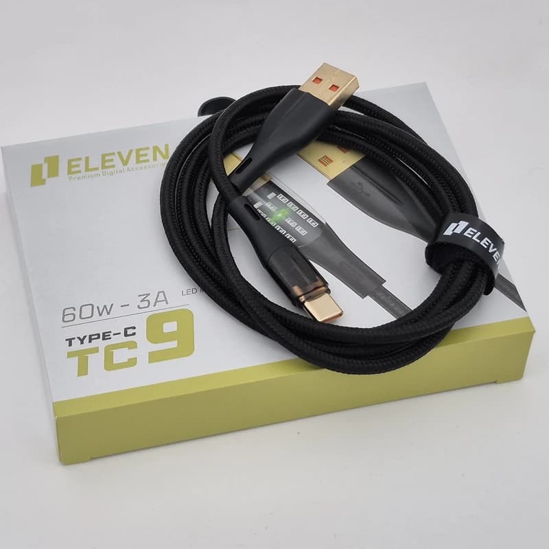 کابل تبدیل USB به USB-C ایلون مدل TC9 طول 1 متر — تصویر ۶