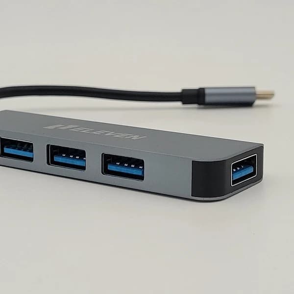 هاب 4 پورت USB 2.0 پورت الون مدل ELEVEN TYPE-C H801 — تصویر ۵