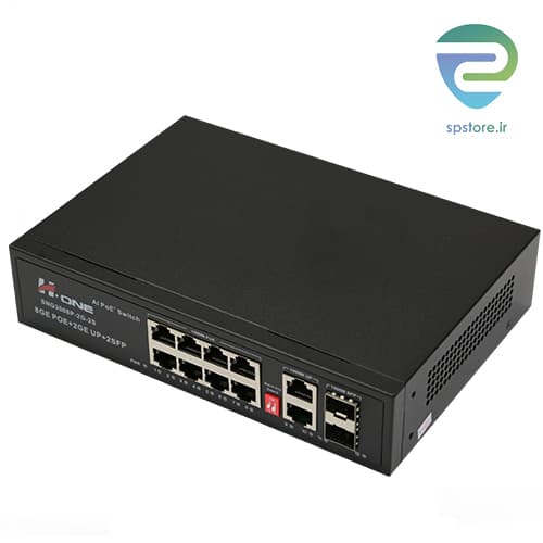 سوئیچ 8 پورت POE گیگ اچ وان مدل H1 Switch SNG3008P-2G-2S — تصویر ۳