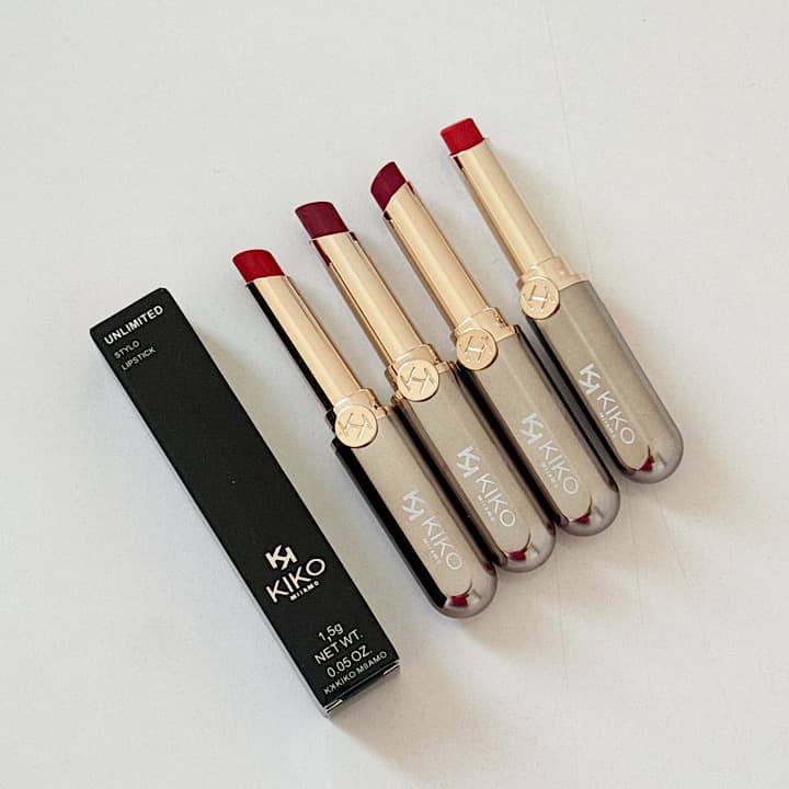 پک ۶ عددی رژ لب جامد پیچی کیکو KIKO — تصویر ۵