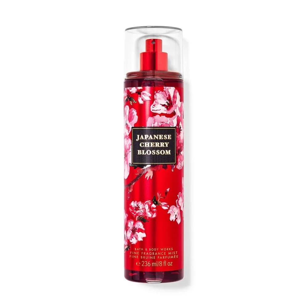 بادی اسپلش زنانه بس اند بادی Bath & Body Works مدل Japanese Cherry Blossom حجم 236 میل — تصویر ۶