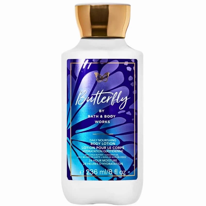 بادی اسپلش زنانه بس اند بادی Bath & Body Works مدل Butterfly حجم 236 میل — تصویر ۷