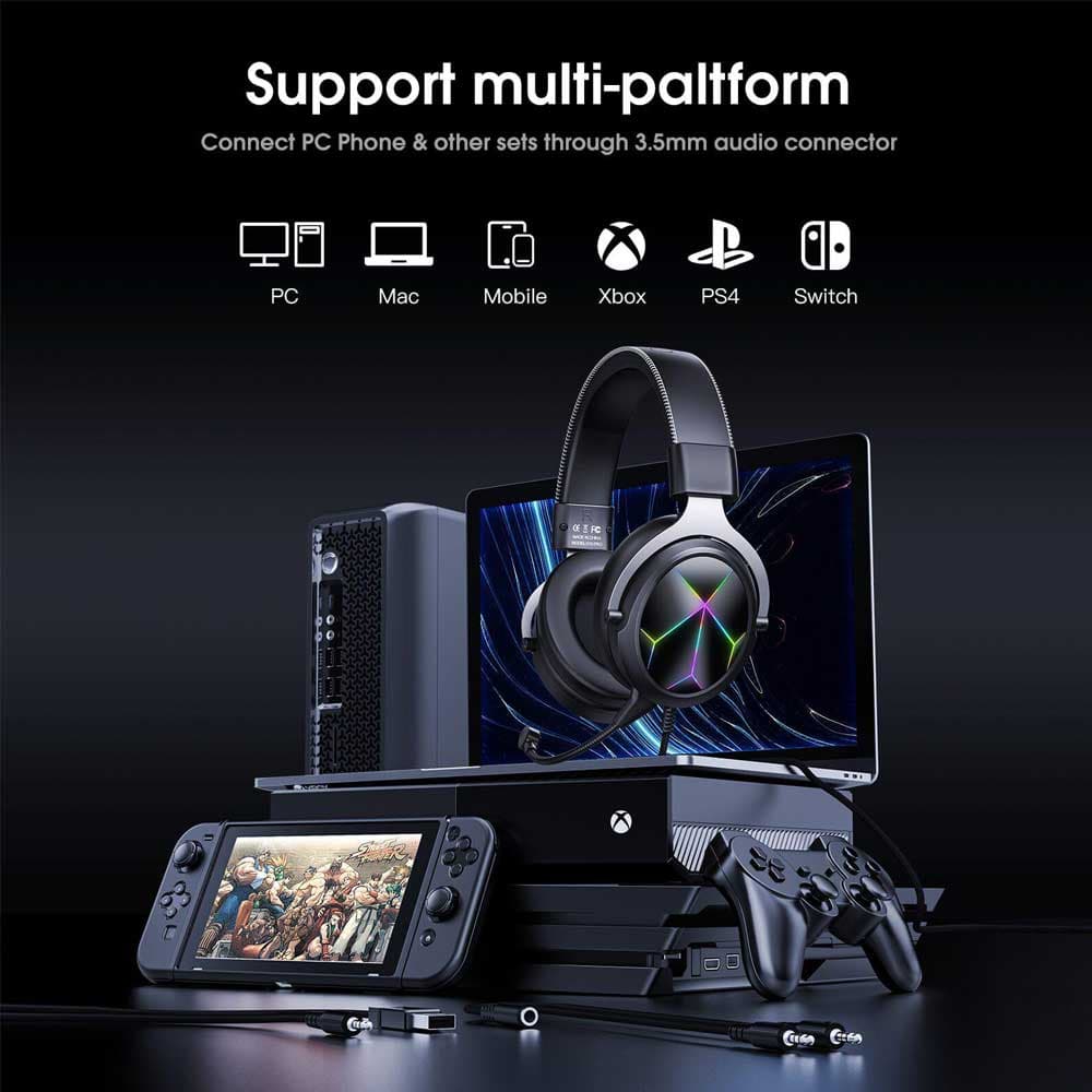 هدست گیمینگ اونیکوما ONIKUMA X10 PRO WHITE PINK — تصویر ۱۱