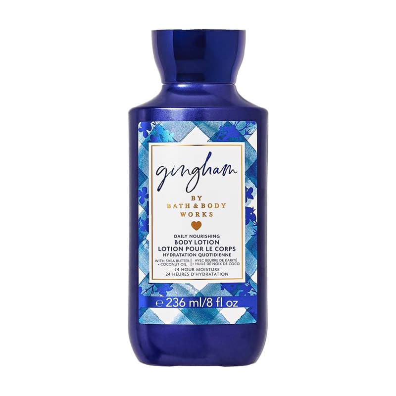 بادی اسپلش زنانه بس اند بادی ورکس Bath & Body Works مدل Gingham حجم 236 میل — تصویر ۱۰