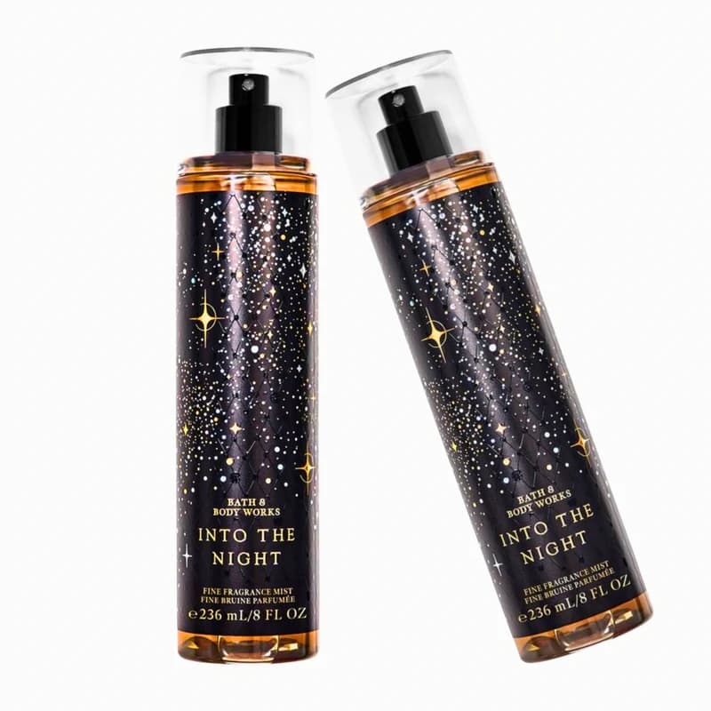 بادی اسپلش زنانه بس اند بادی Bath & Body Works مدل Into The Night حجم 236 میل — تصویر ۴