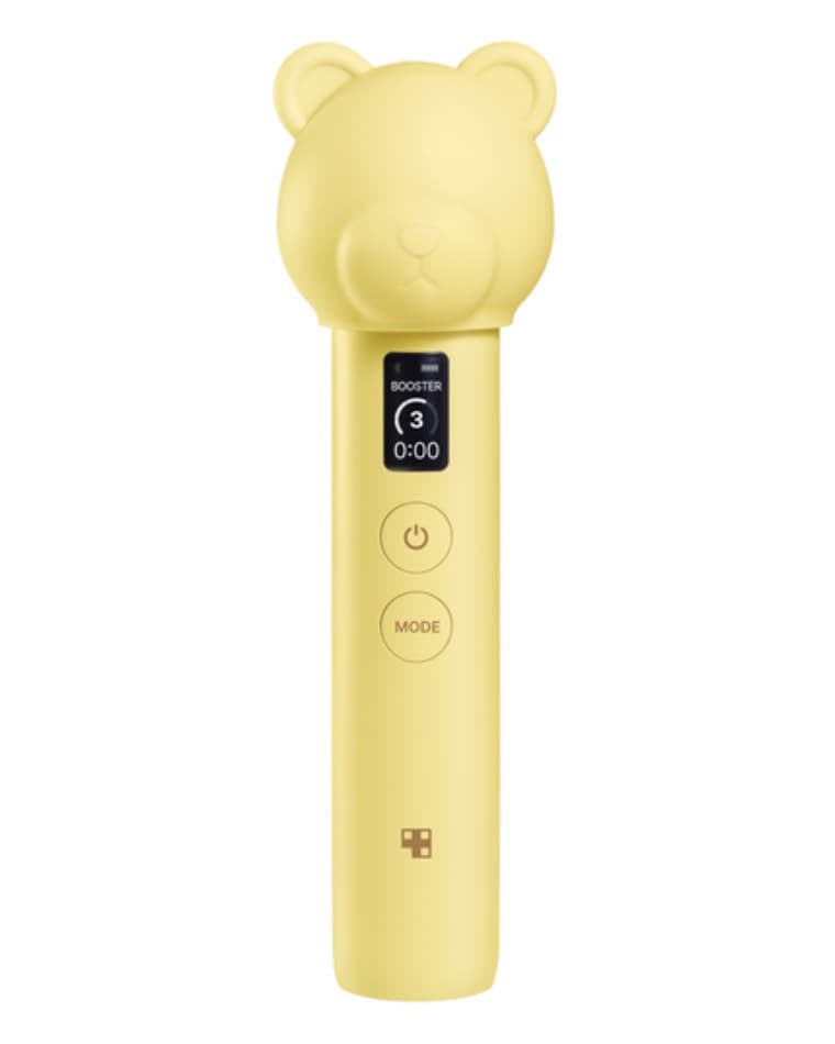 محافظ سیلیکونی سری دستگاه مدیکیوب AGE-R Booster Pro مدل خرس زرد Yellow Bear Head Case — تصویر ۷