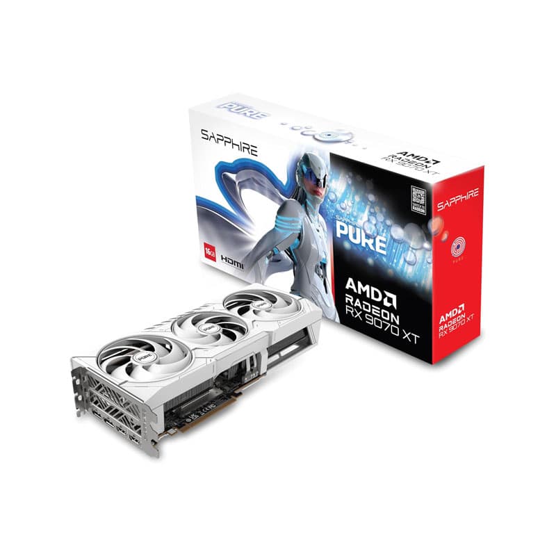 کارت گرافیک سافایر Sapphire PURE RX 9070 XT OC Edition 16GB
