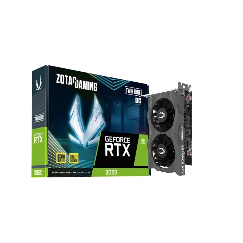 کارت گرافیک زوتاک GAMING GeForce RTX3050 Twin Edge OC 6GB GDDR6 — تصویر ۶