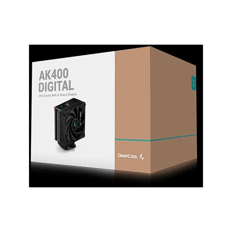خنک کننده بادی دیپ کول AK400 DIGITAL BK — تصویر ۷