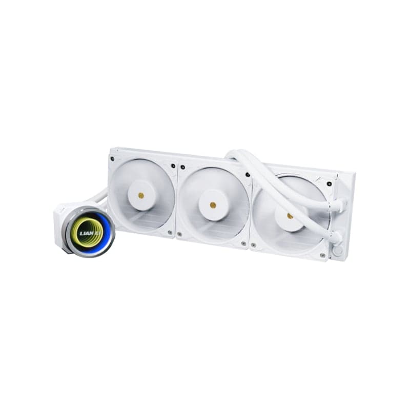 خنک کننده مایع پردازنده لیان لی مدل GA II TRINITY PERFORMANCE 360 White — تصویر ۲