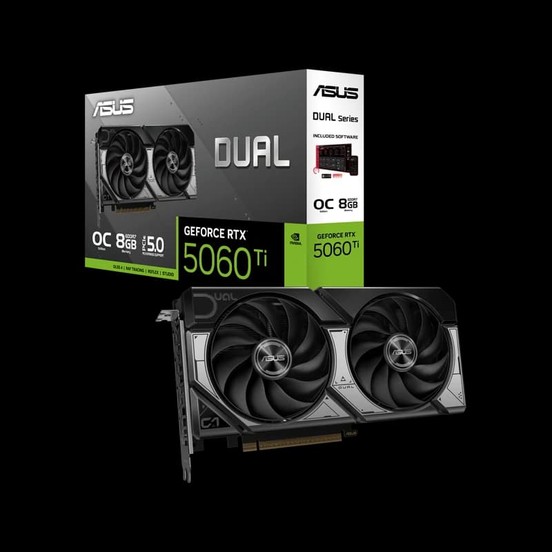 کارت گرافیک ایسوس ASUS DUAL RTX5060TI O8G