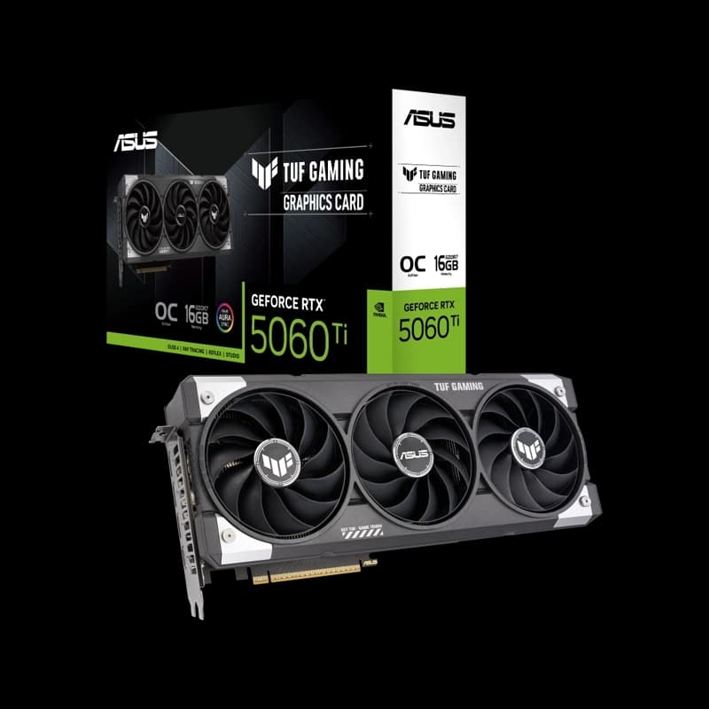 کارت گرافیک ایسوس TUF Gaming GeForce RTX5060 Ti 16GB GDDR7 OC Edition — تصویر ۲