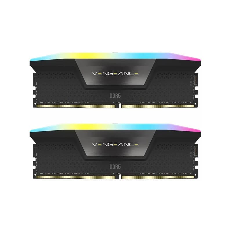 رم کورسیر VENGEANCE RGB 32GB (2x16GB) 6200MHz DDR5 CL36
