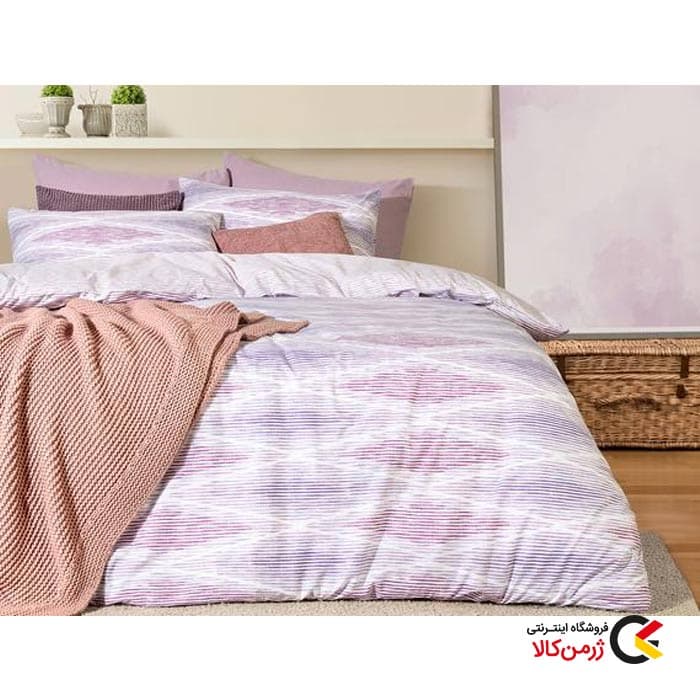 ست روتختی یک نفره ترک برند مادام کوکو 160×220 مدل یاسی — تصویر ۲
