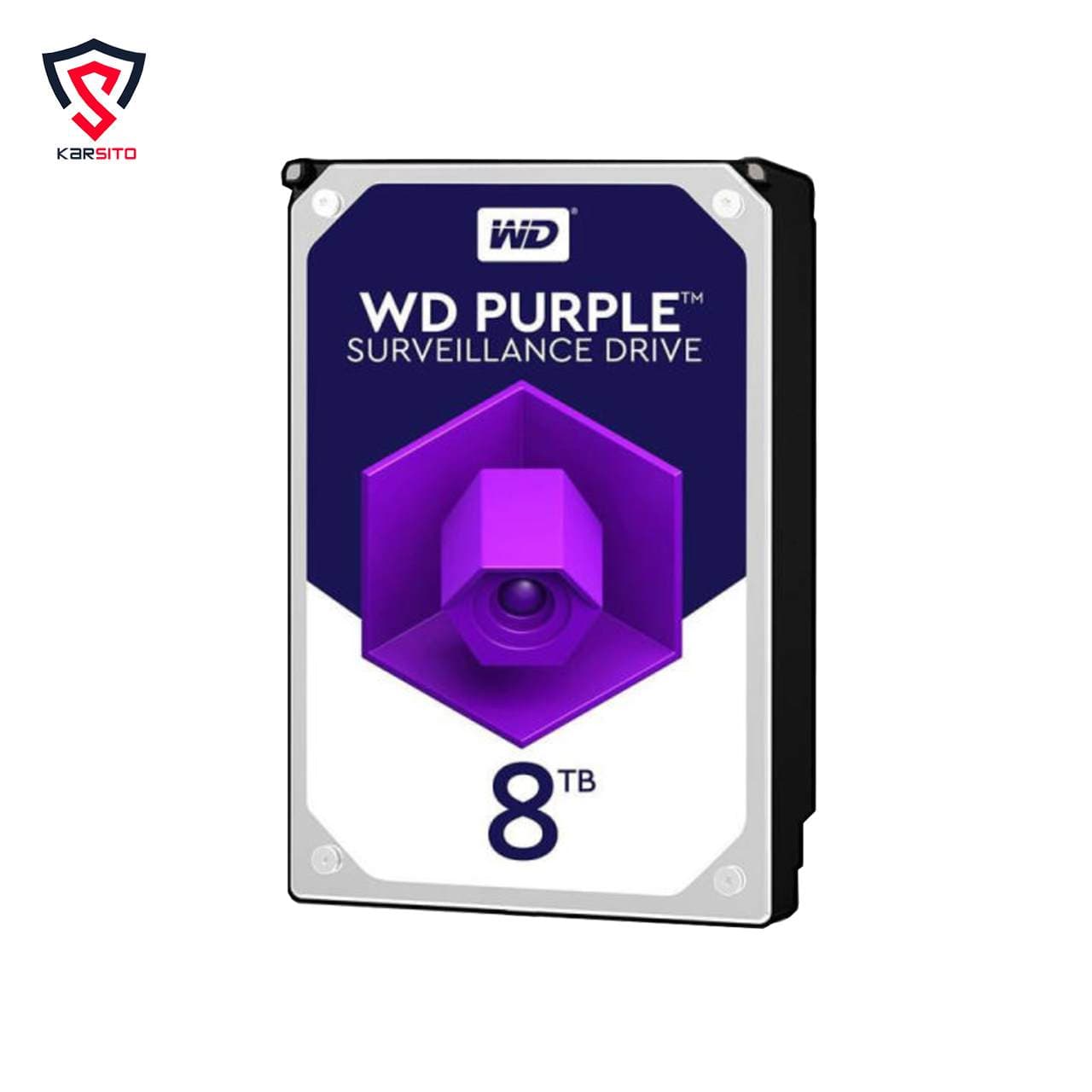 هارد دیسک اینترنال وسترن دیجیتال سری بنفش مدل Purple ظرفیت 8 ترابایت اصلی