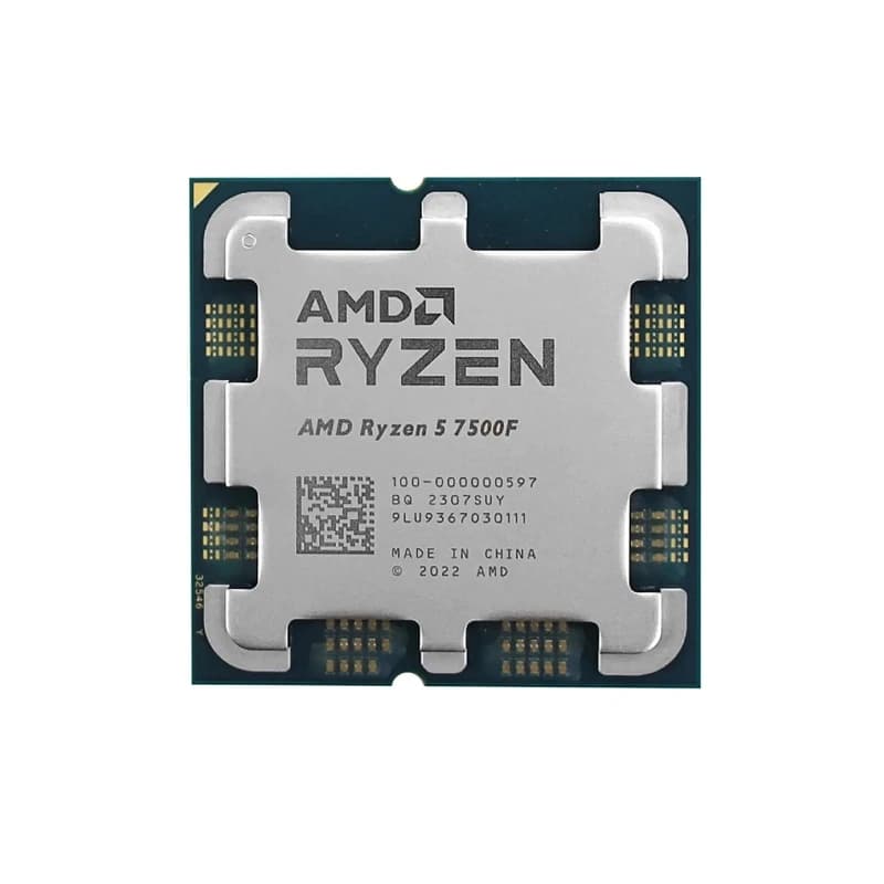 پردازنده ای ام دی AMD Ryzen 5 7500F TRAY — تصویر ۲