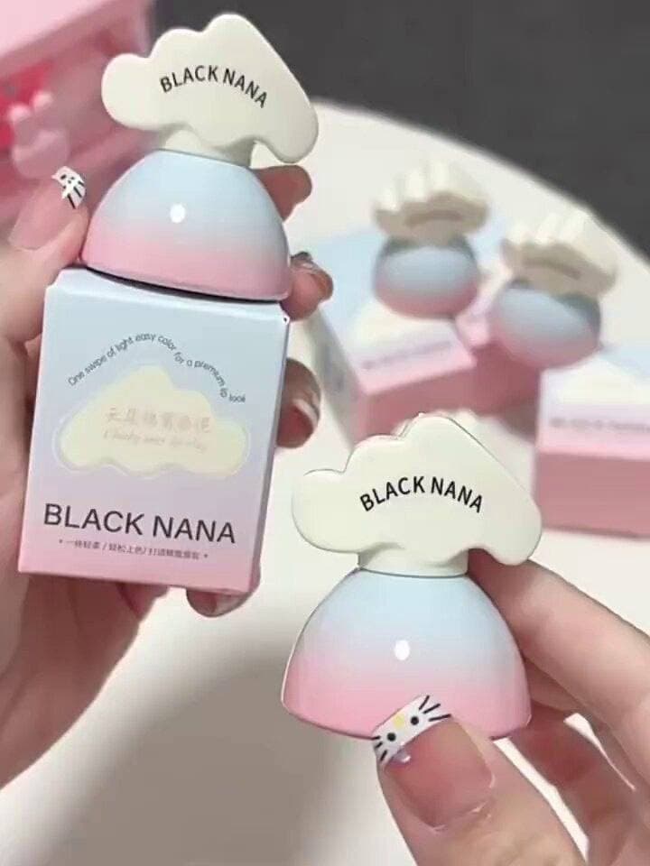 پک ۶ عددی رژ لب خمیری مات طرح ابر بلک نانا Black Nana — تصویر ۶