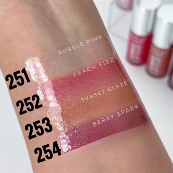 لیپ گلاس گلدن رز مدل Mood Shimmer شماره 252 — تصویر ۴