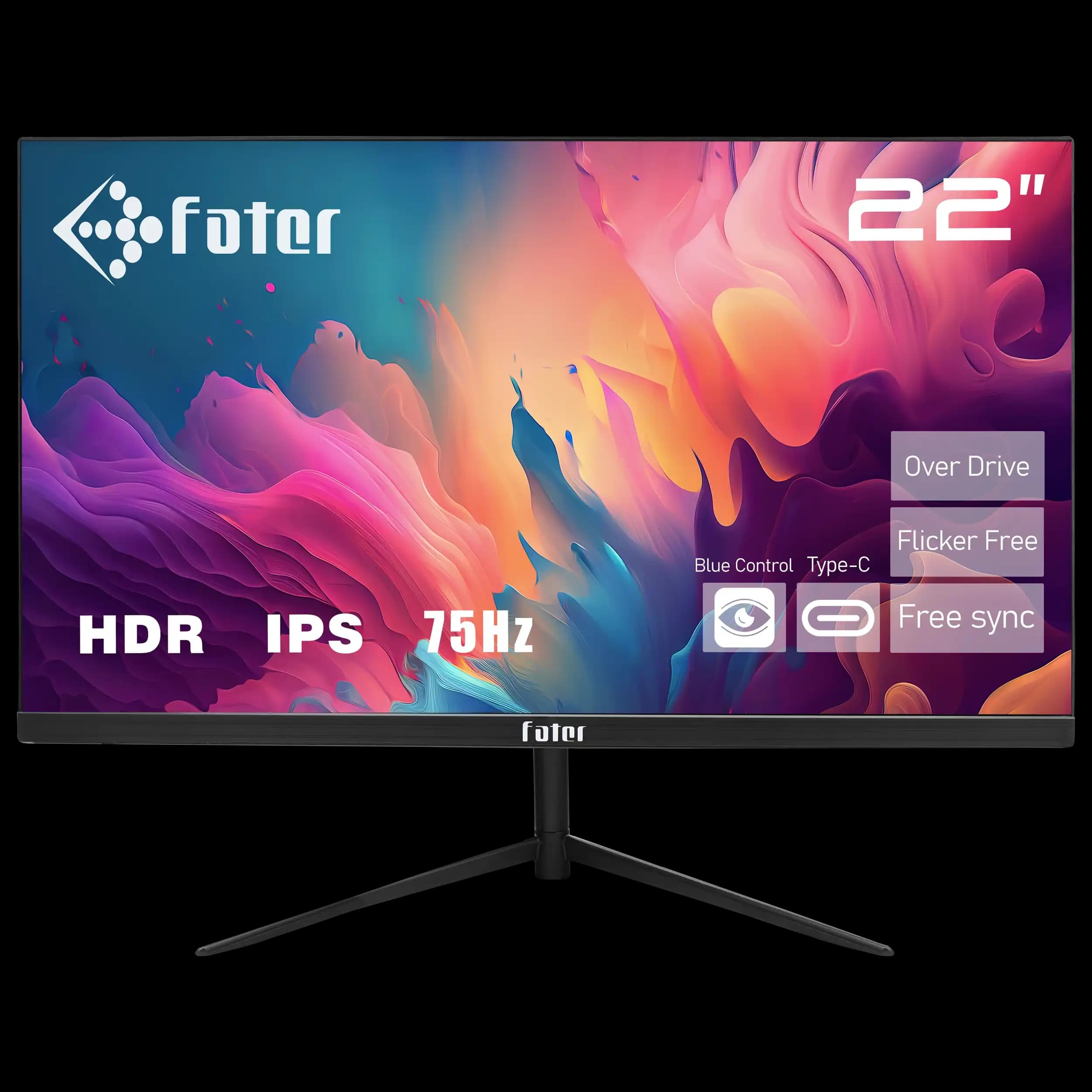 مانیتور 22 اینچ فاطر مدل Fater F22-075B3