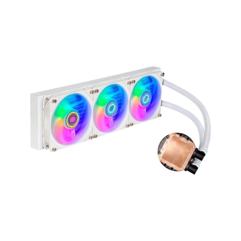 خنک کننده مایع کولر مستر مدل PL360 FLUX White — تصویر ۴