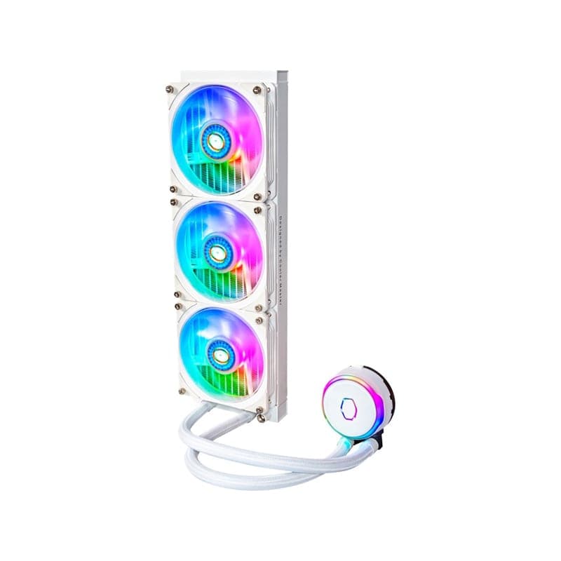 خنک کننده مایع کولر مستر مدل PL360 FLUX White — تصویر ۶