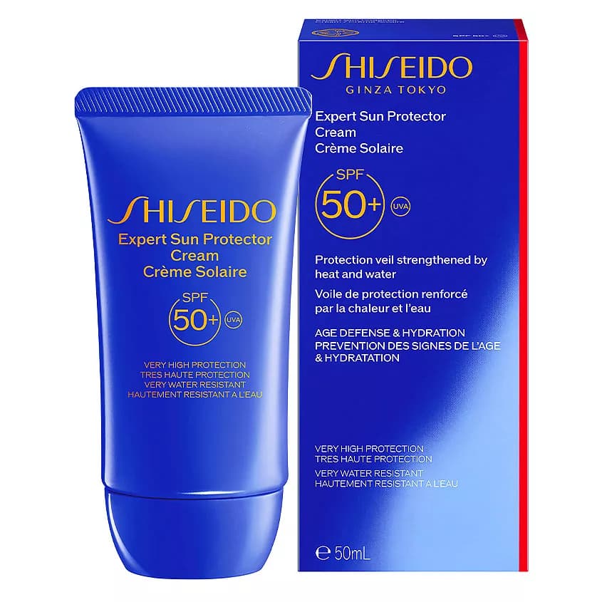 ضد آفتاب ضد چروک +SPF50 شیسیدو SynchroShield حجم 50 میل
