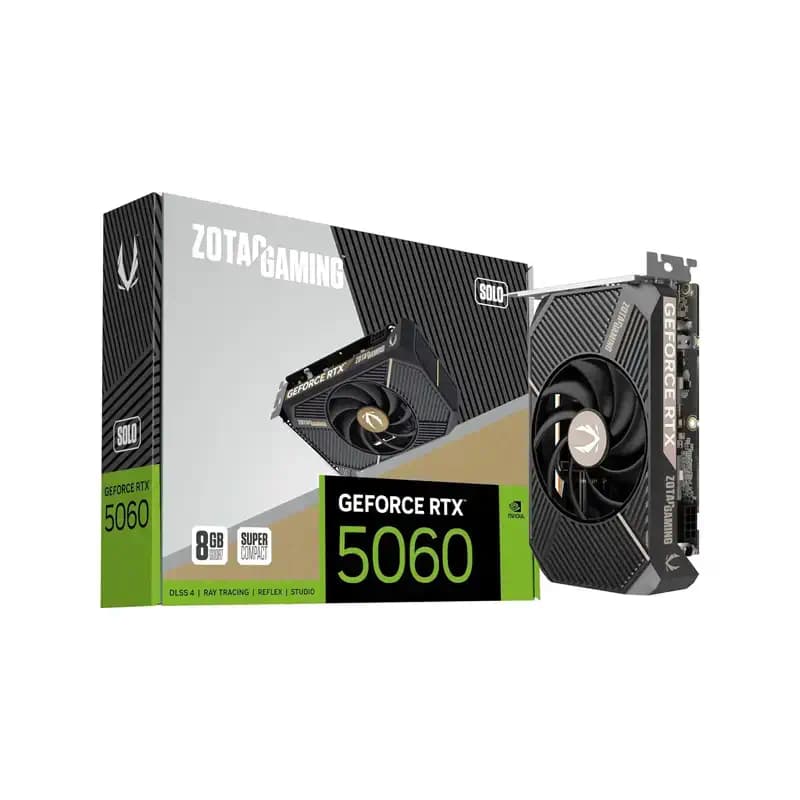 کارت گرافیک زوتاک GeForce RTX5060 SOLO 8GB GDDR7 — تصویر ۹