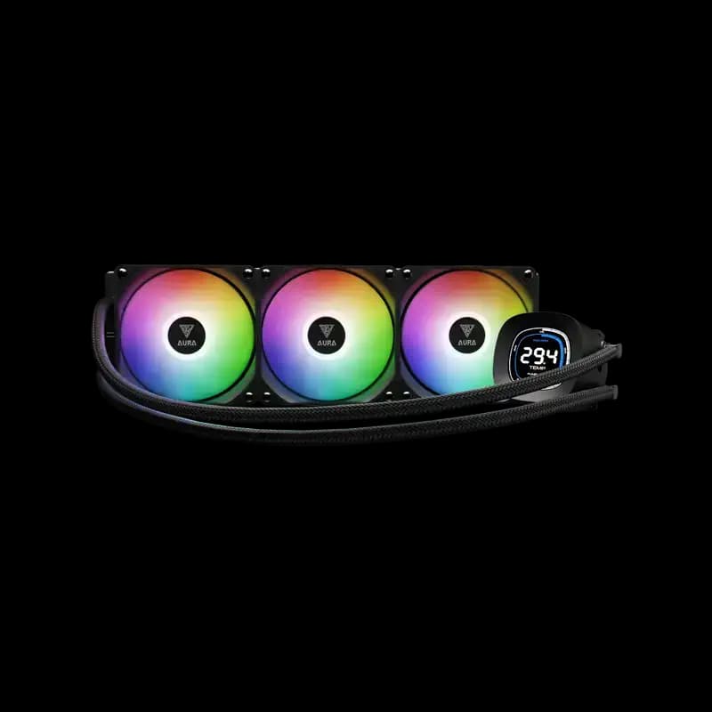 خنک کننده مایع گیم دیاس AURA GL360 DIGITAL — تصویر ۳