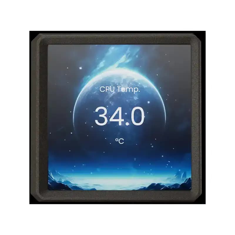 خنک کننده مایع گیم دیاس AURA GL240 LCD ARGB — تصویر ۶