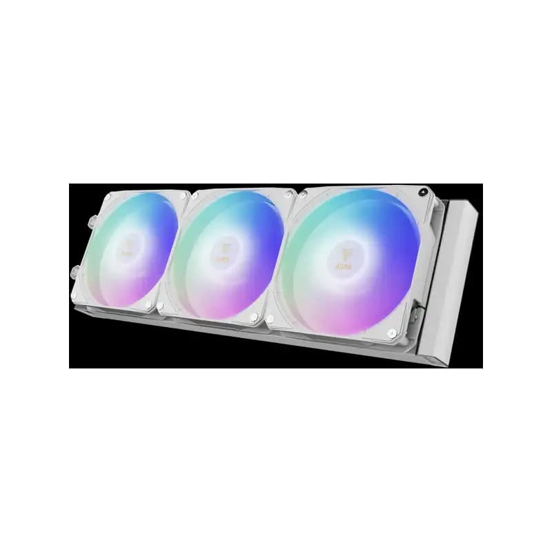 خنک کننده مایع گیم دیاس AURA GL360 LCD WH ARGB — تصویر ۸