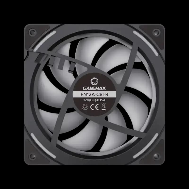 فن کیس گیم مکس FN12A-C8I-RB — تصویر ۶