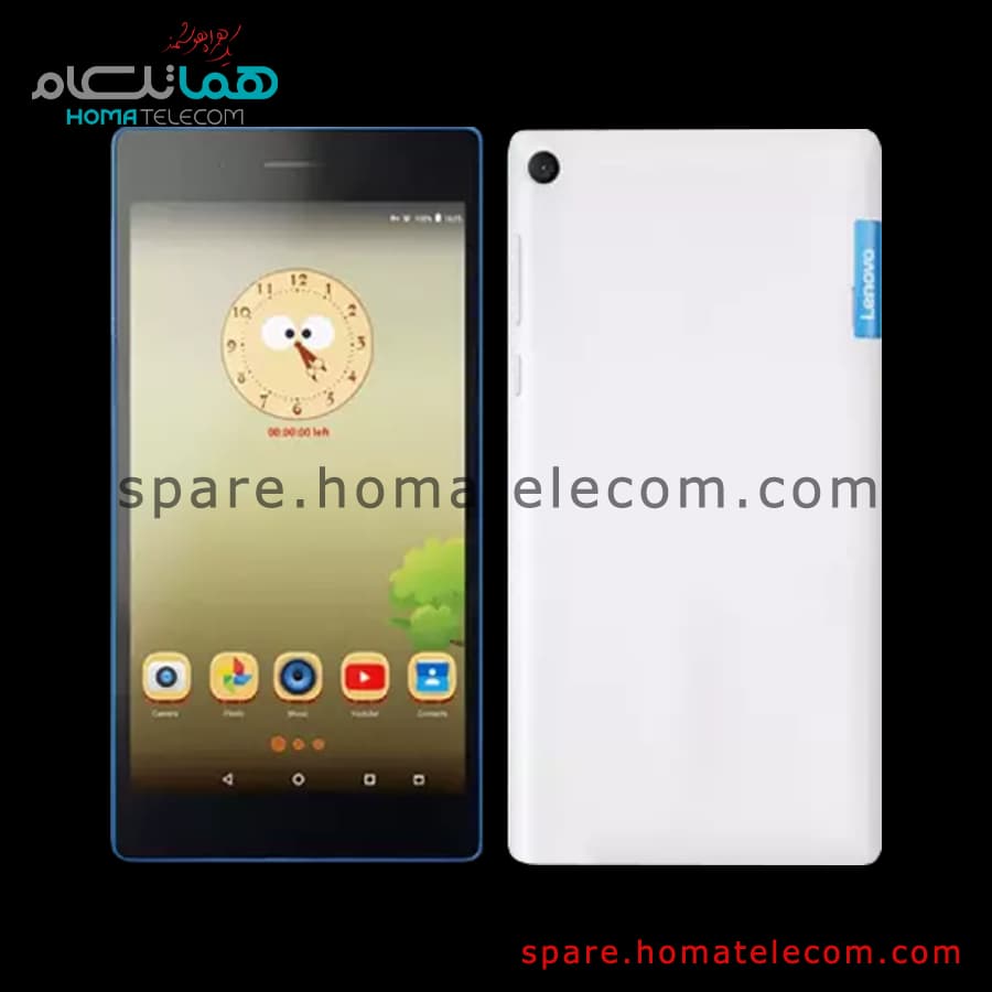 تبلت 730M (در حد نو) – حافظه 16 گیگابایت و رم 1 گیگابایت – رنگ سفید آبی