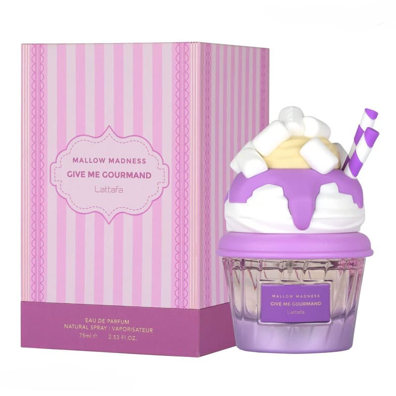 عطر ادکلن بستنی لطافه مالو مدنس Lattafa Give Me Gourmand – کیفیت اصلی حجم 75 میل