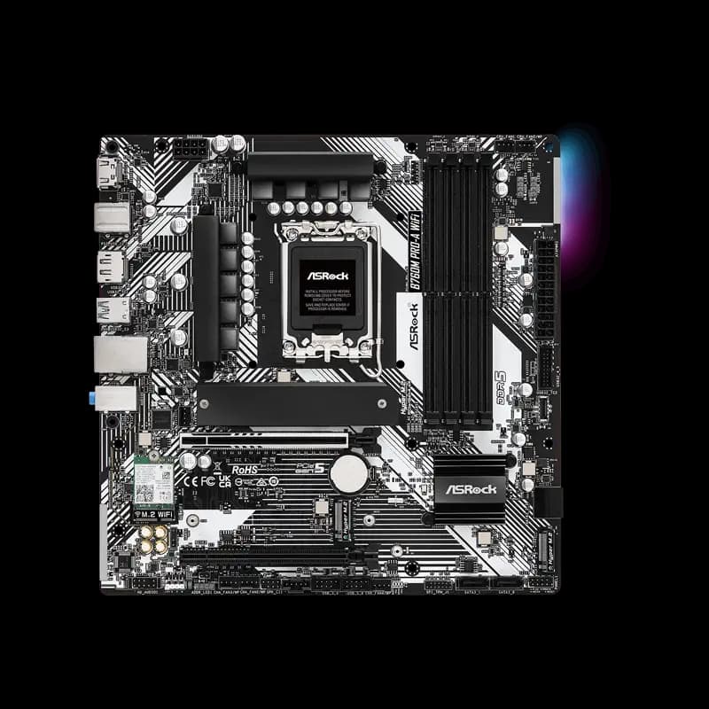 مادربرد ازراک B760M Pro-A WiFi DDR5 — تصویر ۴