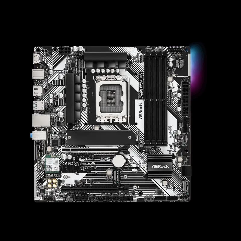مادربرد ازراک B760M Pro-A WiFi DDR5 — تصویر ۵