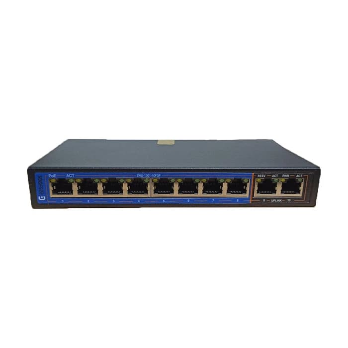 سوئیچ 8 پورت مگابیتی و دسکتاپ ایزی‌ گیگز مدل EG-SWU-1301-10FGP