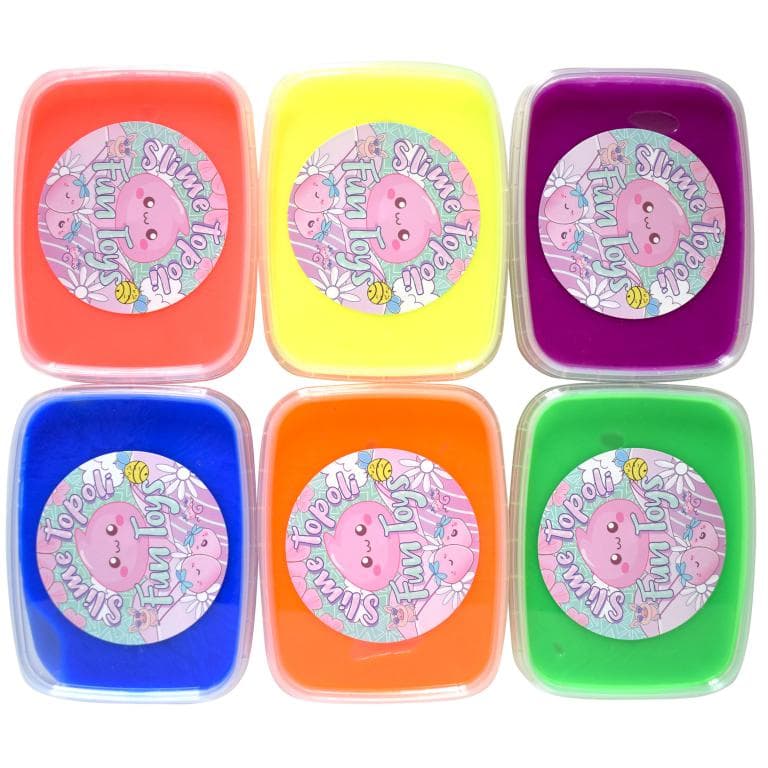 ژل بازی شفاف بلک لایت مدل BlackLight160 بسته 6 عددی — تصویر ۳