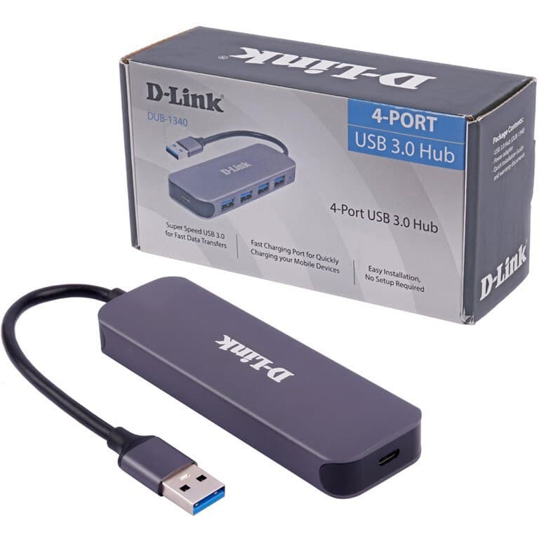 هاب USB3.0 دی لینک DUB-1340 — تصویر ۳