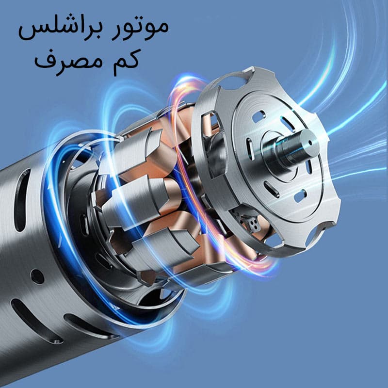 پنکه دوقلوی رومیزی شارژی yoobao — تصویر ۸