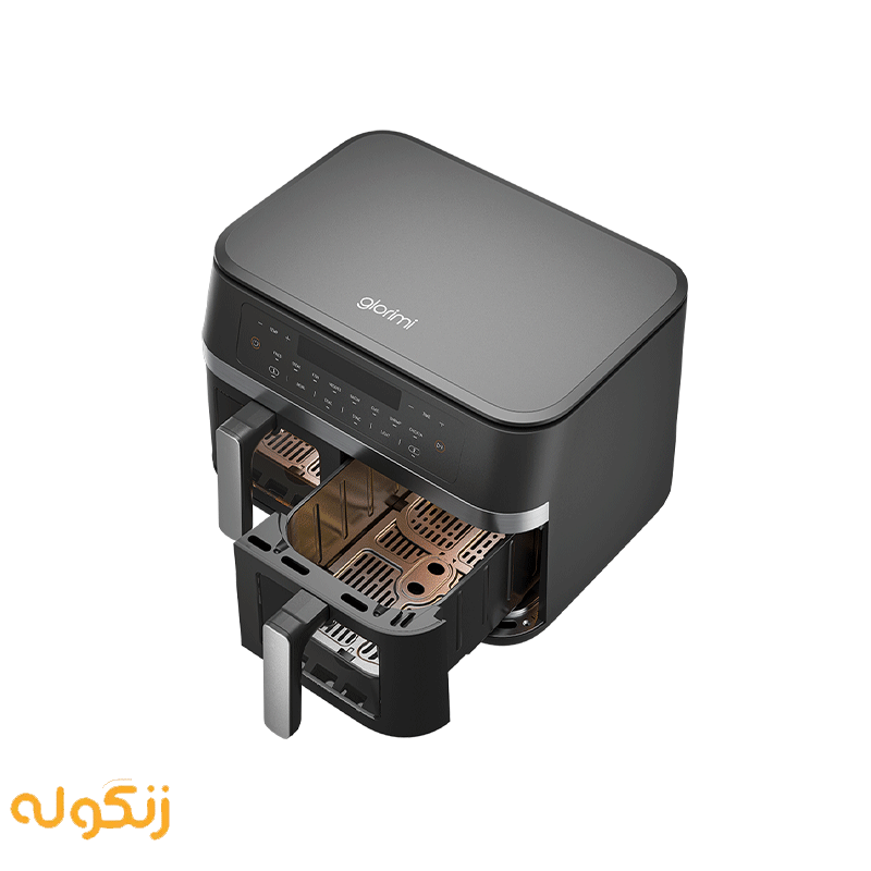 هواپز 11 لیتری گلوریمی مدل Dual Zone Air Fryer 11L GAF-D1101 — تصویر ۴