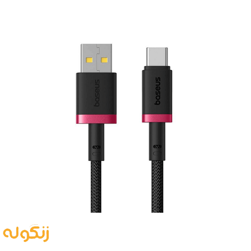 کابل فست شارژ USB به Type-C بیسوس Dura 60W طول 1 متر — تصویر ۷
