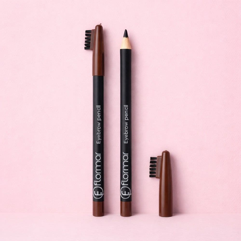 پک 3 عددی مداد ابرو قهوه ای فلورمار Flormar