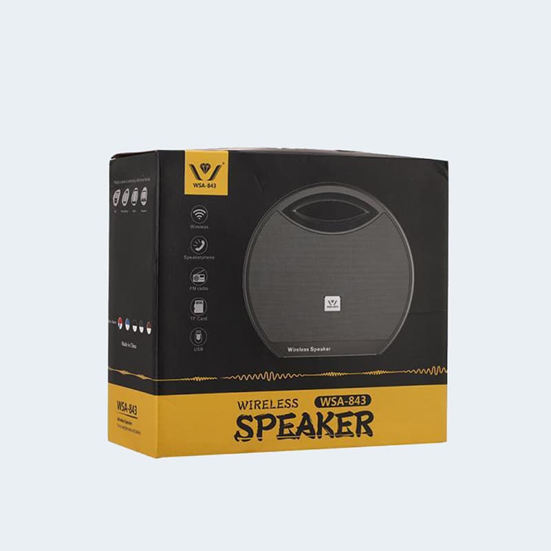 اسپیکر بلوتوثی قابل حمل دبلیو اس آ مدل WSA 843 — تصویر ۴