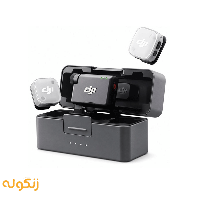 میکروفون بیسیم یقه ای دو کاربره دی جی آی مدل Mic Mini 2