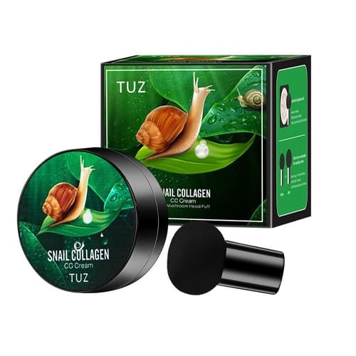 کوشن با پد قارچی کلاژن حاوی موکوس حلزون توز TUZ