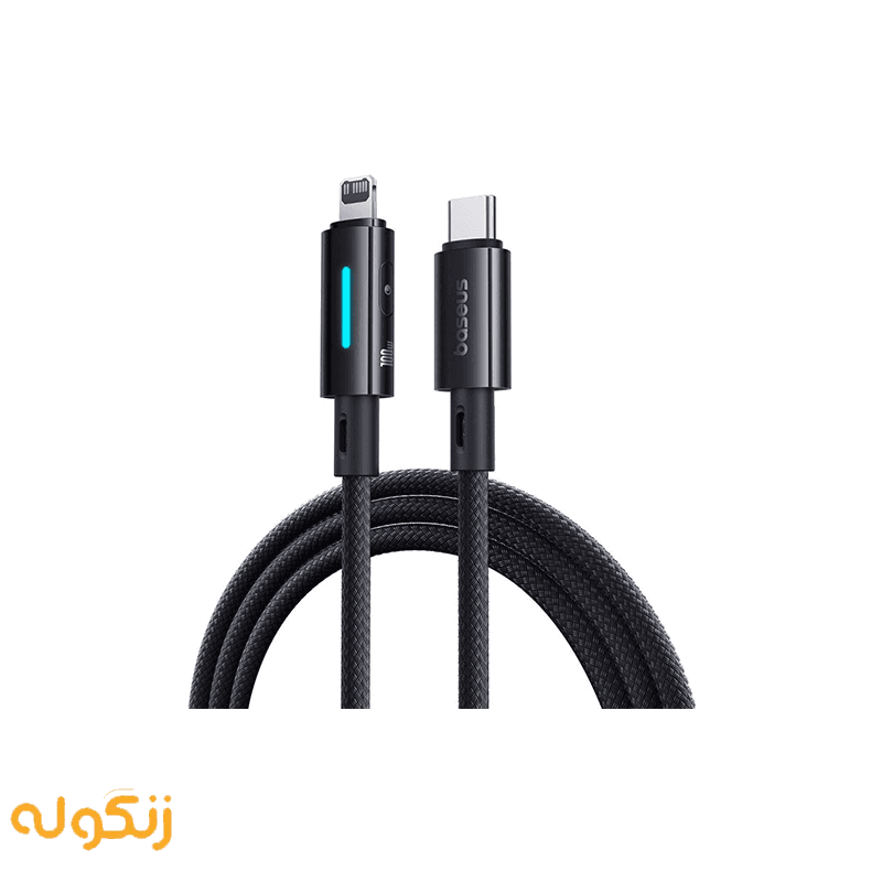 کابل تایپ سی به لایتنینگ بیسوس 20 وات طول 1 متر Baseus مدل CB000146 Lit 1m Type C To iP PD 20W Fast Charging P10379001121 — تصویر ۲