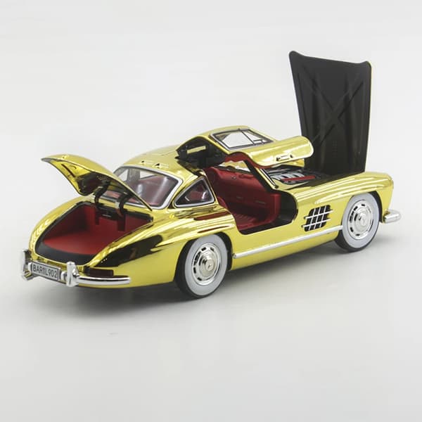 عقب کش فلزی بنز SL300 گلکسی 1/24 — تصویر ۶