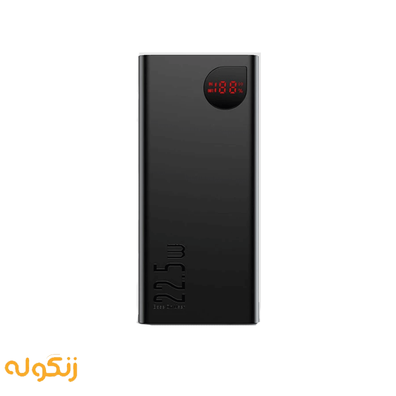 پاور بانک 22.5 وات بیسوس مدل Adaman Metal Digital Display PPAD000001 ظرفیت 10000 میلی آمپر — تصویر ۷